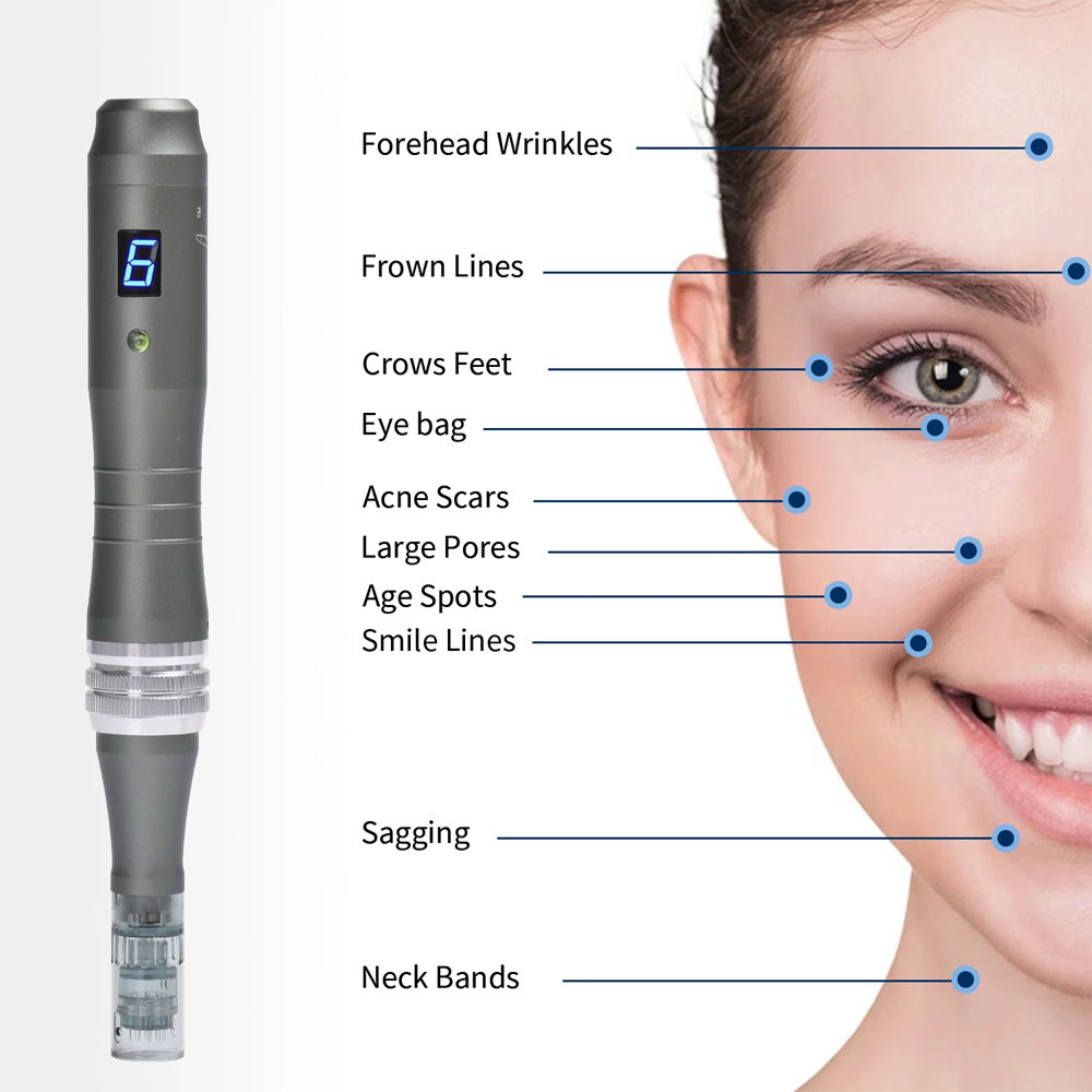 Dr. Pen Ultima M8 Professional Microneedling Pen – Deenorathread Dr. Pen Ultima M8 Professional Microneedling Pen – Deenorathread