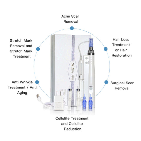 Wireless 2 in 1 Water Machine Gun Handheld Water Mesotherapy Skin Care Anti-aging Machine