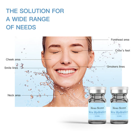 Meso Secret Injetável Skin Booster Hydro PDRN para regeneração e rejuvenescimento da pele