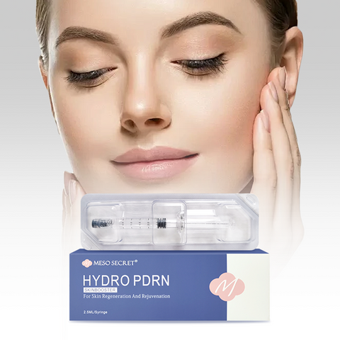 Meso Secret Injetável Skin Booster Hydro PDRN para regeneração e rejuvenescimento da pele
