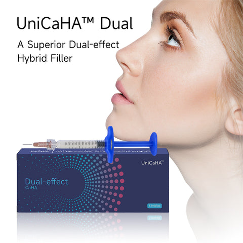 UniCaHA™ Calcium hydroxylapatite Filler Dual Effect