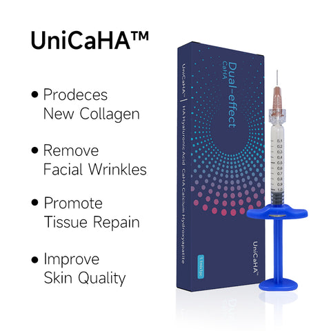 UniCaHA™ Calcium hydroxylapatite Filler Dual Effect