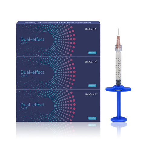UniCaHA™ Calcium hydroxylapatite Filler Dual Effect