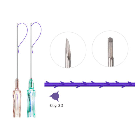 PDO Cog Traction Thread Spiculated 3D 4D 6D
