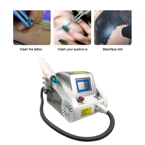 Nd Yag Laser Non-Invasive Eyebrown Tattoo Washing Remove Spots Moles Blackface Doll