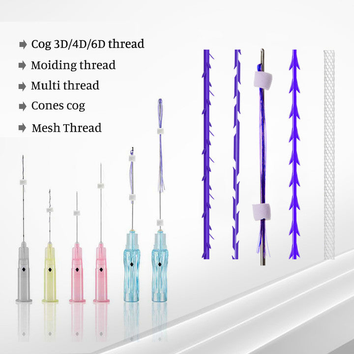 PDO Thread Mono Multi Cog Molding Fish Bone Thread Face and Body Lifti ...