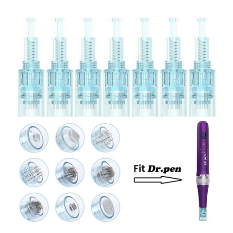 Dr. Pen X5 Cartridges 9/12/24/36/42 Needle Nano 3D 5D